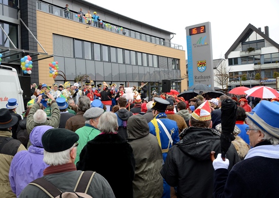 Sturm auf das Rathaus 2012