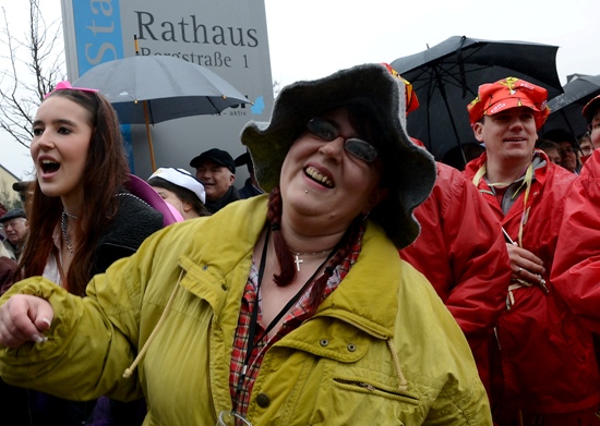 Sturm auf das Rathaus 2012