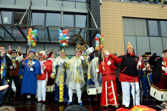 Sturm auf das Rathaus 2012